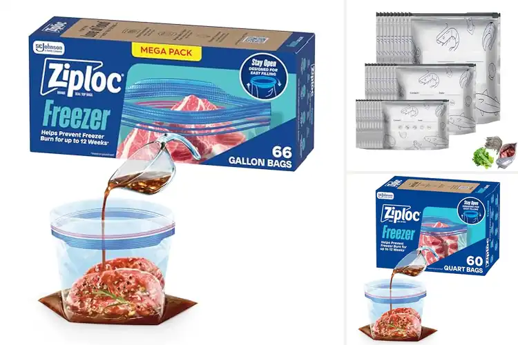 Detailed view of Best Freezer Burn Prevention Bags