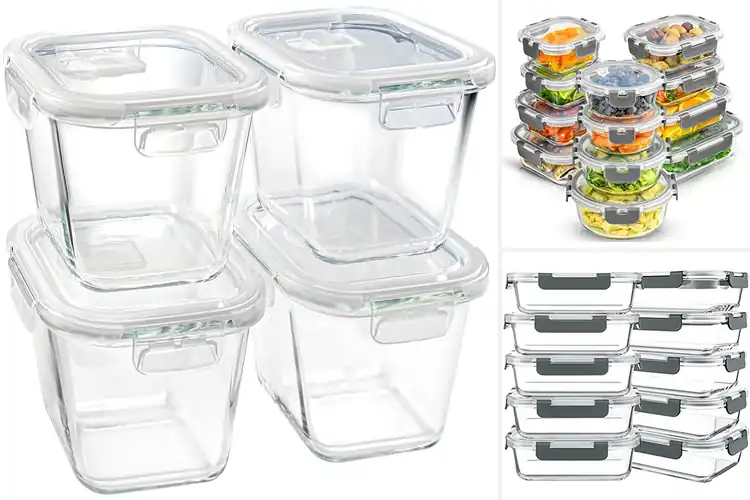 Detailed view of Best Freezer Safe Glass Containers