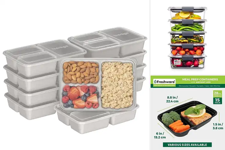Detailed view of 10 Best Freezer Safe Lunch Containers for Effortless Meal Prep