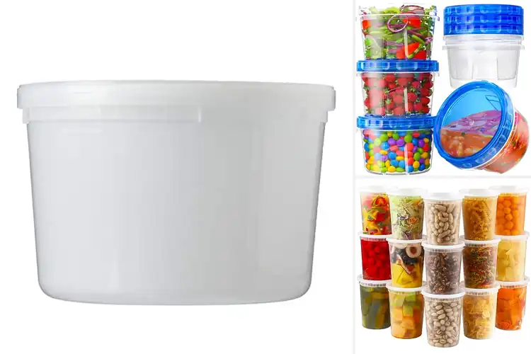 Detailed view of Best Freezer‑Safe Plastic Lids