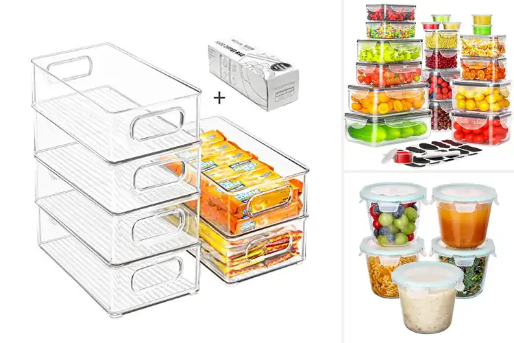 Detailed view of Best Fridge Storage Containers