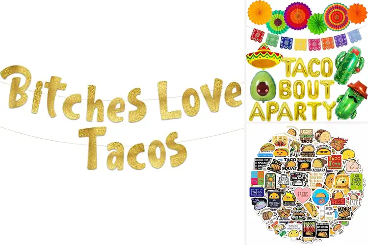 Detailed view of 10 Best Funny Taco Decorations to Spice Up Your Event