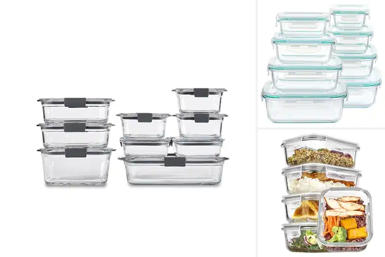 Detailed view of best glass containers