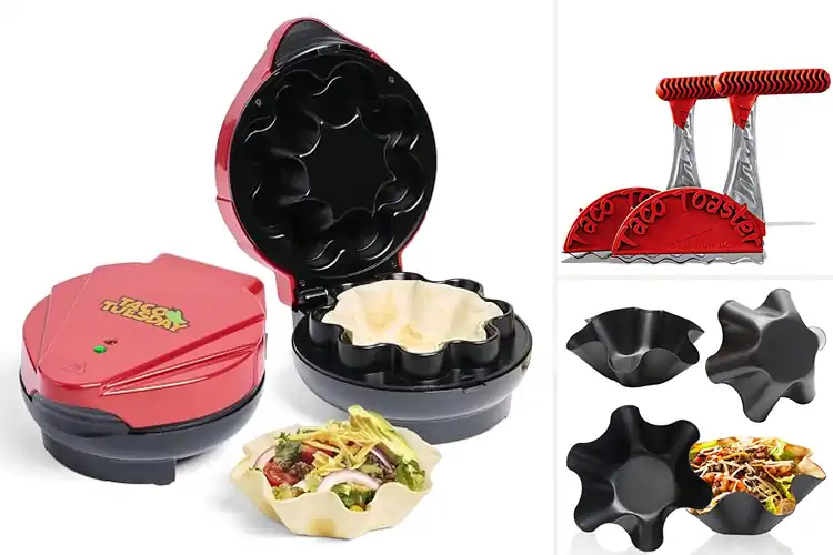 Detailed view of 10 Best Healthy Taco Makers for Fast, Oil-Free Crunch
