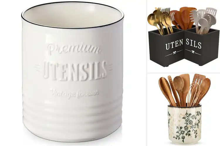 Detailed view of Best Housewarming Gift Utensil Holder