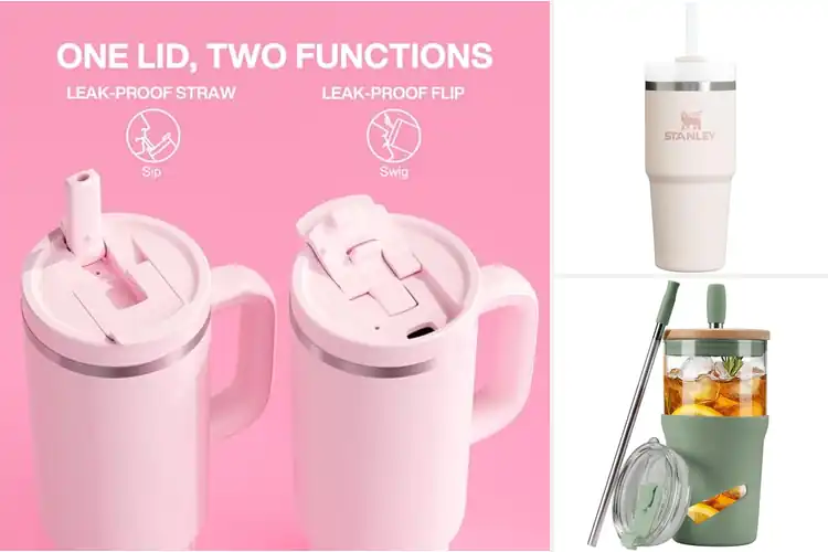 Detailed view of Best Hydration Tumbler With Straw