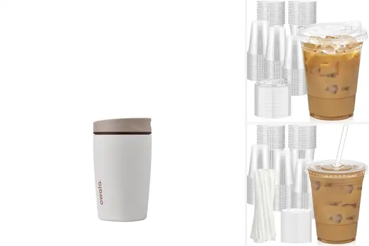 Detailed view of 10 Best Iced Coffee Cups: Stay Cool & Leak-Free