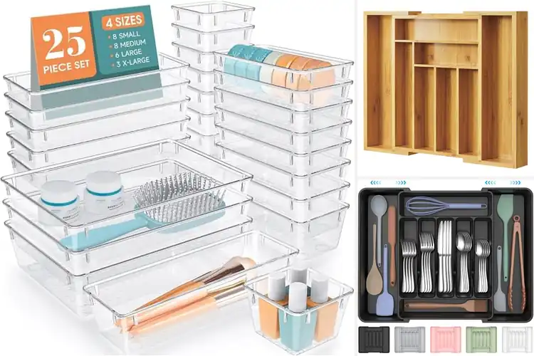 Detailed view of Best Kitchen Drawer Organizers