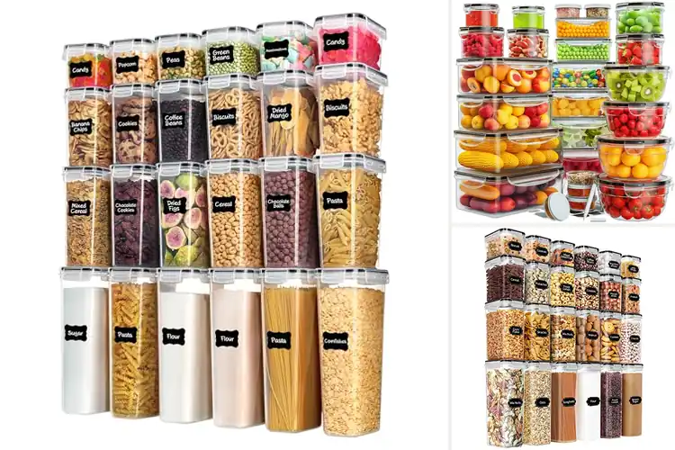 Detailed view of Best Kitchen Food Storage Containers