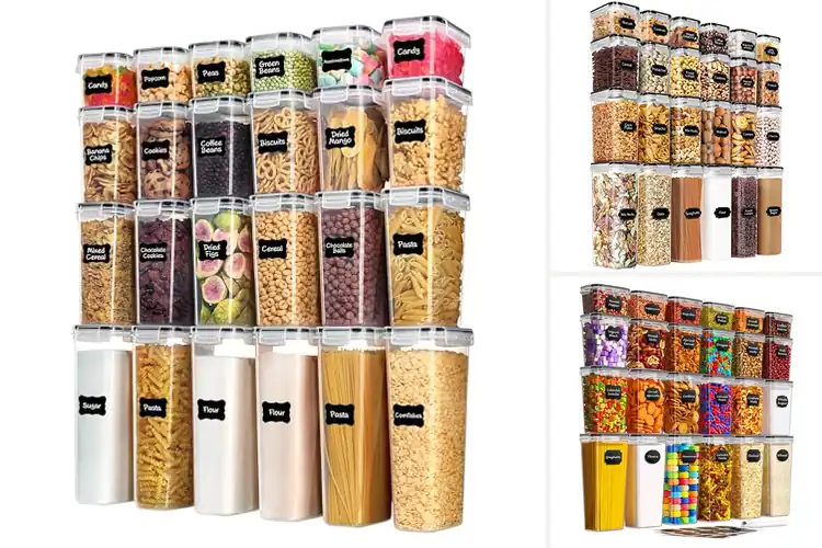 Detailed view of Best Kitchen Organization Containers