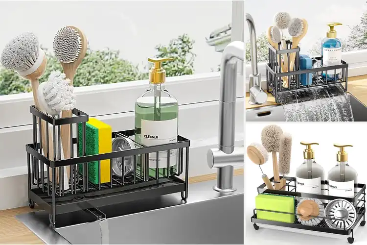 Detailed view of 10 Best Kitchen Sink Organizers to Declutter Your Counter