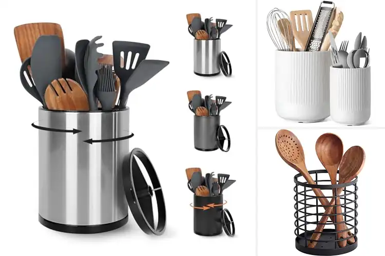 Detailed view of Best Kitchen Utensil Caddies