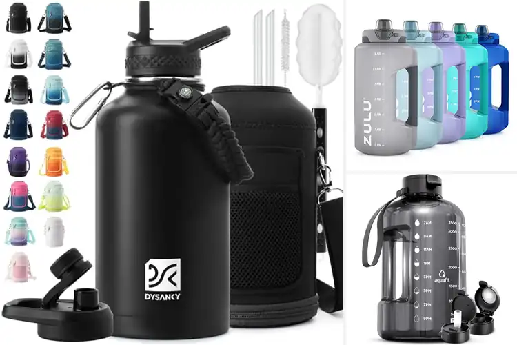 Detailed view of 10 Best Large Capacity Water Bottles: Stay Hydrated All Day