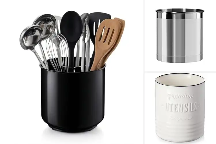 Detailed view of Best Large Utensil Holders: 10 Top Picks for a Tidy Kitchen