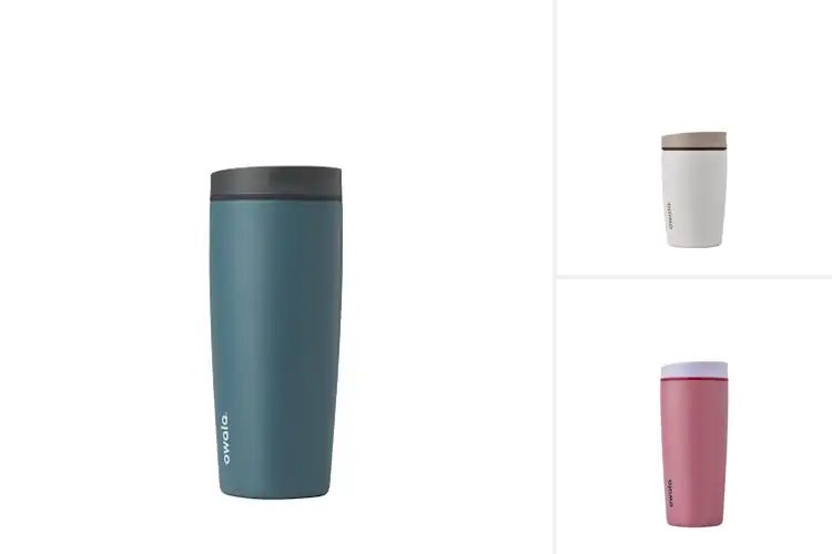 Detailed view of Best Leakproof Coffee Tumbler With Slider Spout