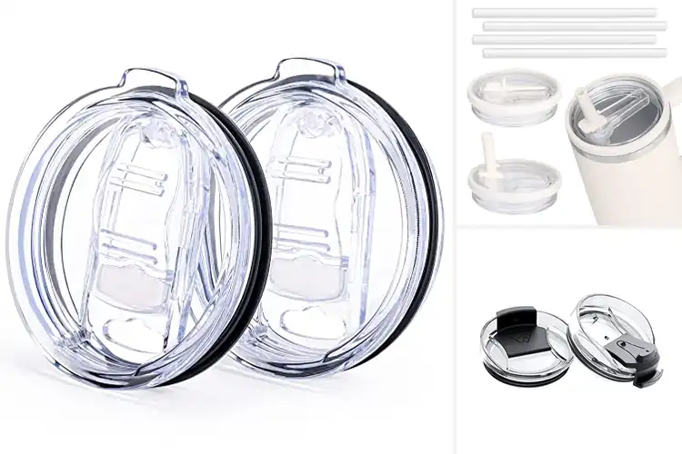 Detailed view of Best Leakproof Lid Tumbler: Spill-Proof Sipping
