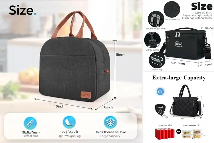 Detailed view of 10 Best Leakproof Lunch Totes: Fresh Meals Without Spills