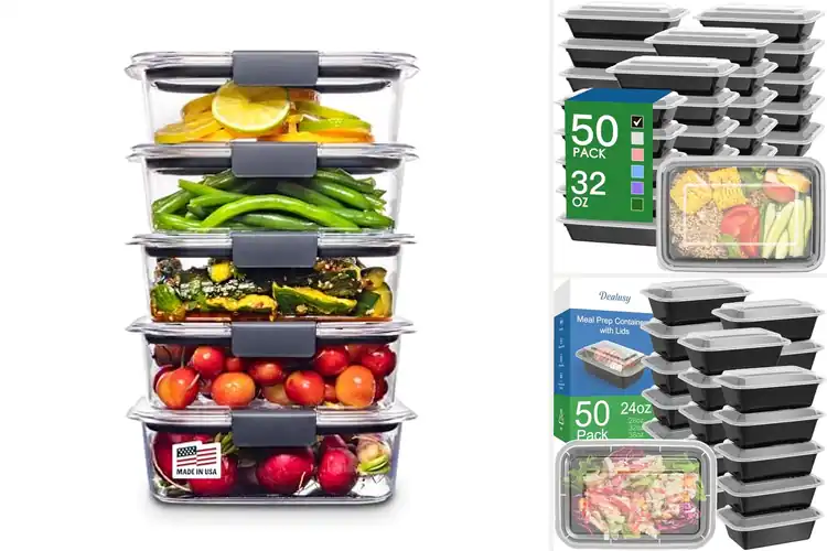 Detailed view of 10 Best Leftover Containers: Stay Fresh & Leak-Free