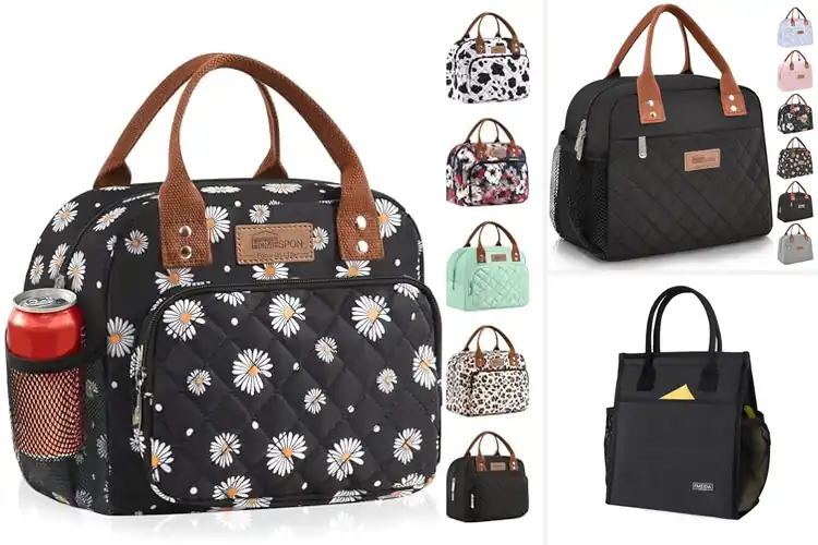 Detailed view of Best Lunch Bag With Front Side Pockets