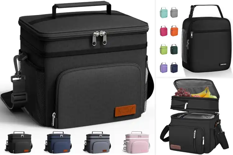 Detailed view of 10 Best Lunch Bags For Picnic: Fresh & Organized