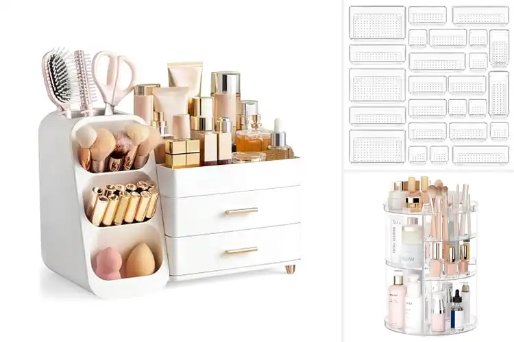 Detailed view of Best Makeup Organizers