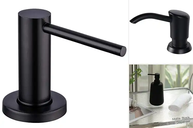 Detailed view of 10 Best Matte Black Dispensers for Sleek Style