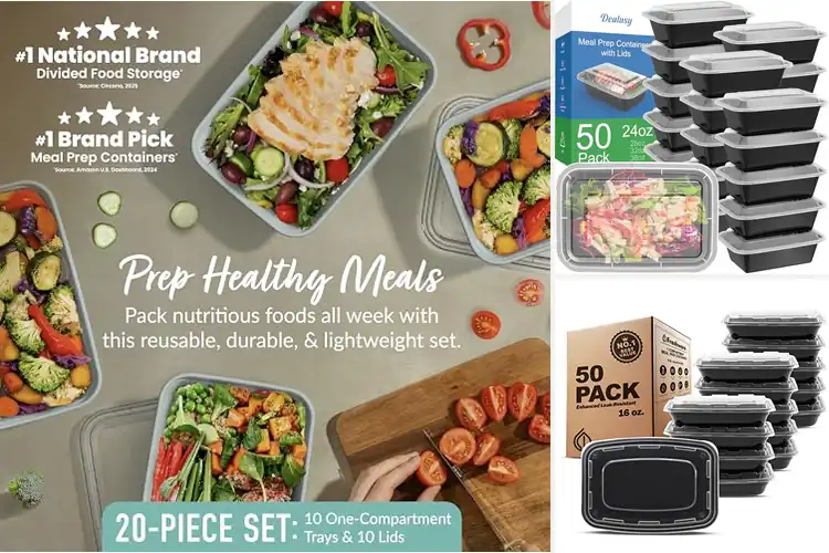 Detailed view of Best Meal Prep And Leftovers Containers