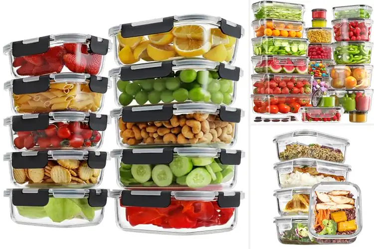 Detailed view of Best Meal Prep Storage Set