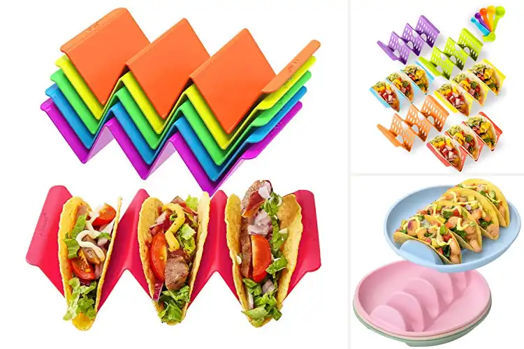 Detailed view of 10 Best Microwave Safe Taco Stands: Easy Taco Nights