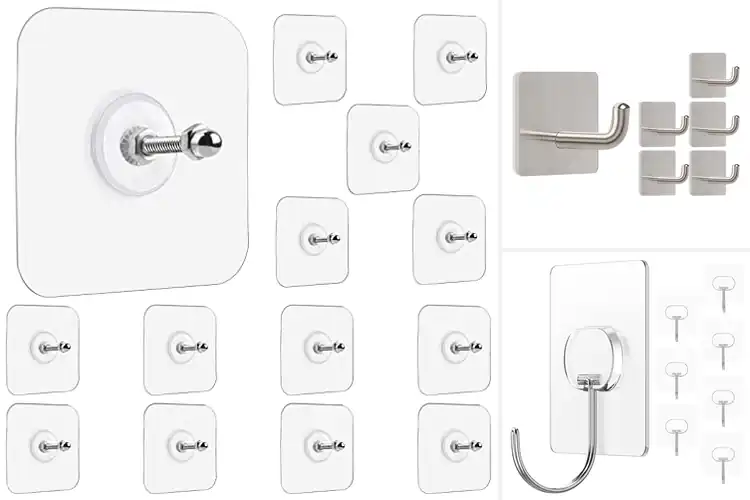 Detailed view of Best No Drilling Wall Hooks