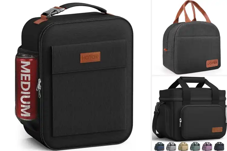 Detailed view of 10 Best Office Lunch Bags for Quick, Stylish Workday Meals