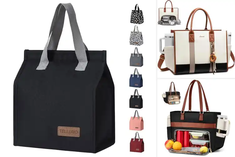 Detailed view of Best Office Travel Lunch Bags for Stylish, Easy Meal Prep