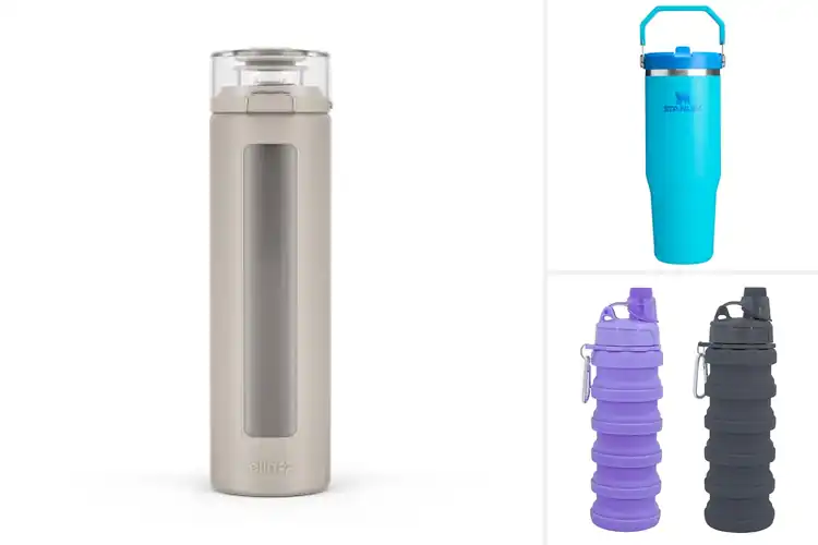 Detailed view of 10 Best On-the-Go Water Bottles for Staying Hydrated