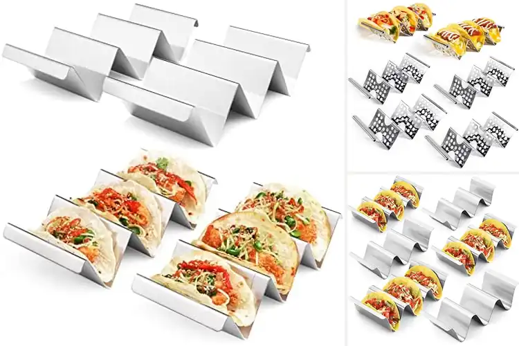 Detailed view of 10 Best Oven Safe Taco Holders for Mess-Free Meals