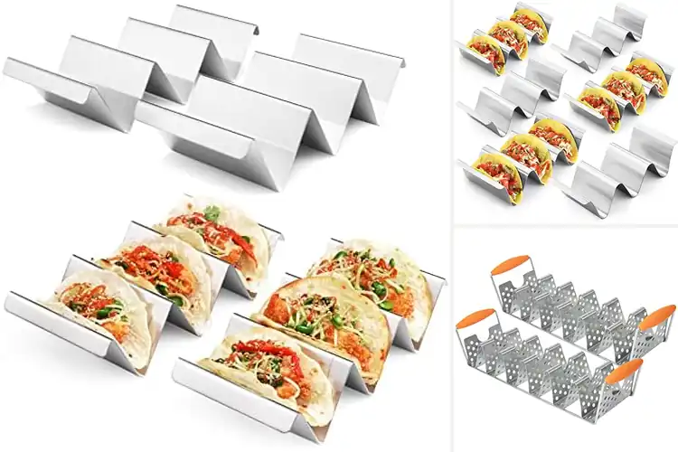 Detailed view of 10 Best Oven Safe Taco Racks to Elevate Your Taco Nights