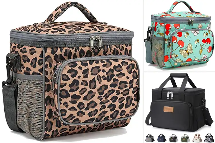 Detailed view of Best PEVA Lining Insulated Lunch Bag