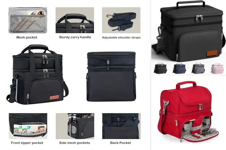 Detailed view of 10 Best Picnic Lunch Bags: Eat Fresh, Anywhere