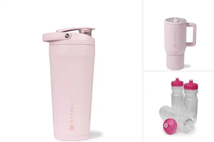 Detailed view of Best Pink Sand Hydration Bottle