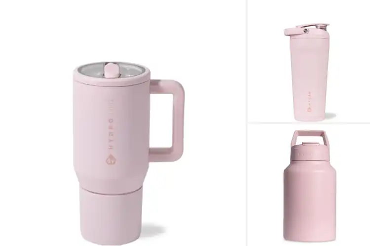 Detailed view of Best Pink Sand Hydration Bottles