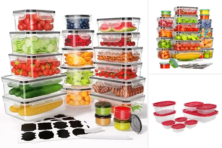 Detailed view of Best Plastic Food Storage Sets