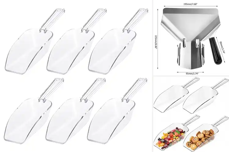 Detailed view of Best Popcorn Scoops: Effortless Serving, Mess-Free Fun