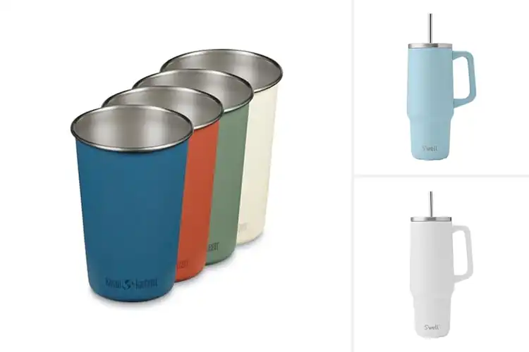 Detailed view of 10 Best Recycled Steel Drinkware: Durable Eco-Friendly Options