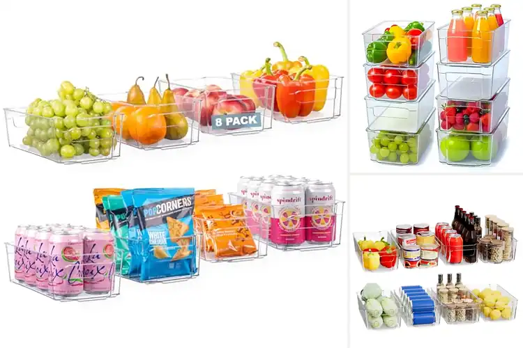 Detailed view of 10 Best Refrigerator Bins For Fridge Organization: Declutter Now