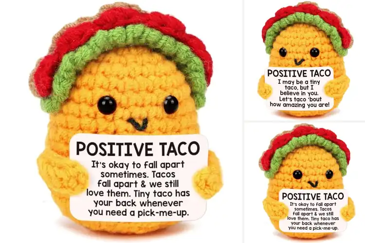 Detailed view of 6 Best Relaxation Tacos: Soft Crochet Comfort for Calm