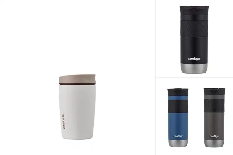 Detailed view of 10 Best Reusable Coffee Cups that keep drinks hot & cold