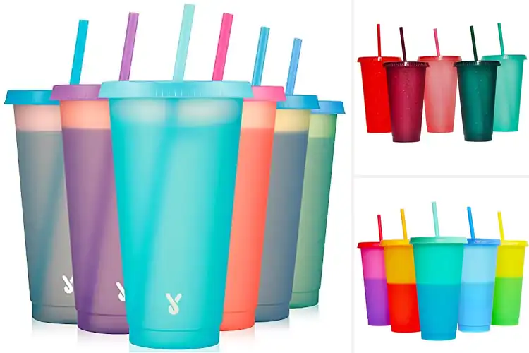 Detailed view of 10 Best Reusable Straw Cups: Cool, Spil-Proof Hydration