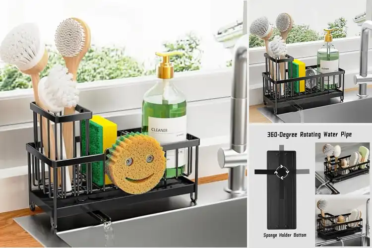 Detailed view of 10 Best Rotatable Spout Sink Organizers: Maximize Your Sink Space