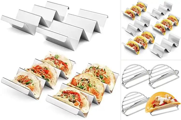 Detailed view of 10 Best Rust-Resistant Taco Racks for Easy Serving