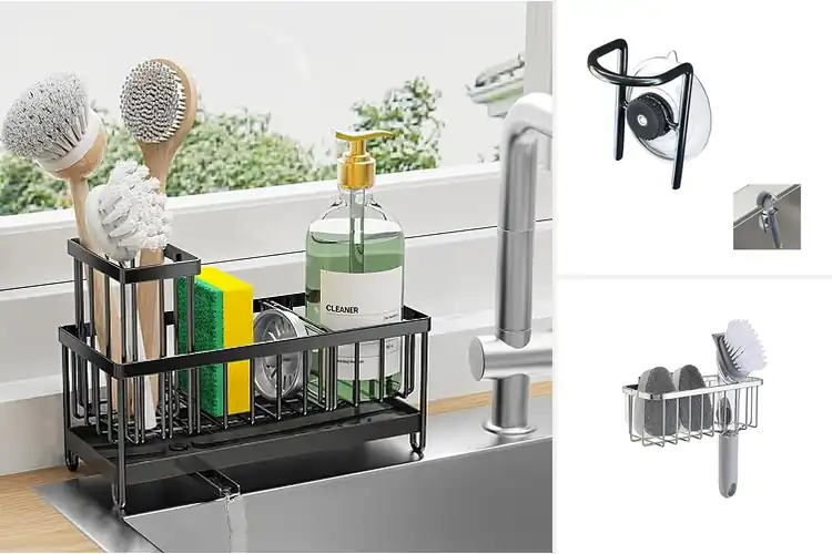 Detailed view of 10 Best Sink Brush Holders: Tidy & Dry