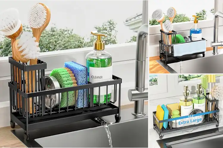 Detailed view of Best Sink Caddy Organizer For Countertop